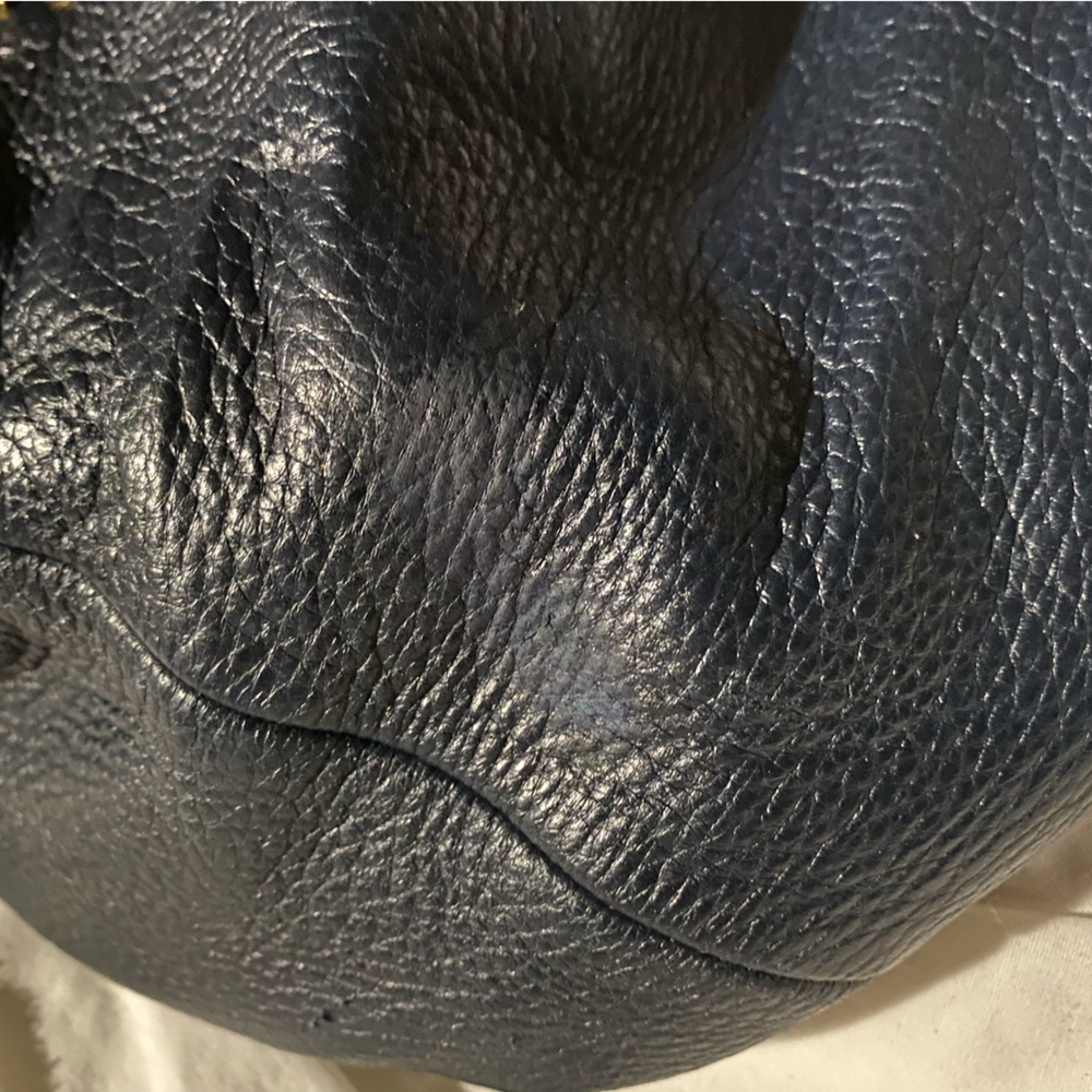 Large Navy Blue PRADA Hobo Bag - Picture 5 of 11